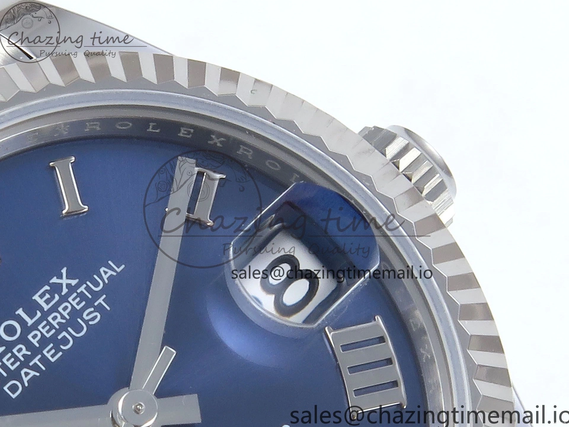 on 904L Roman 278274 ARF Dial DateJust 2688 Steel Best SS Edition 1:1 ETA 31 Bracelet Blue Jubilee 0104